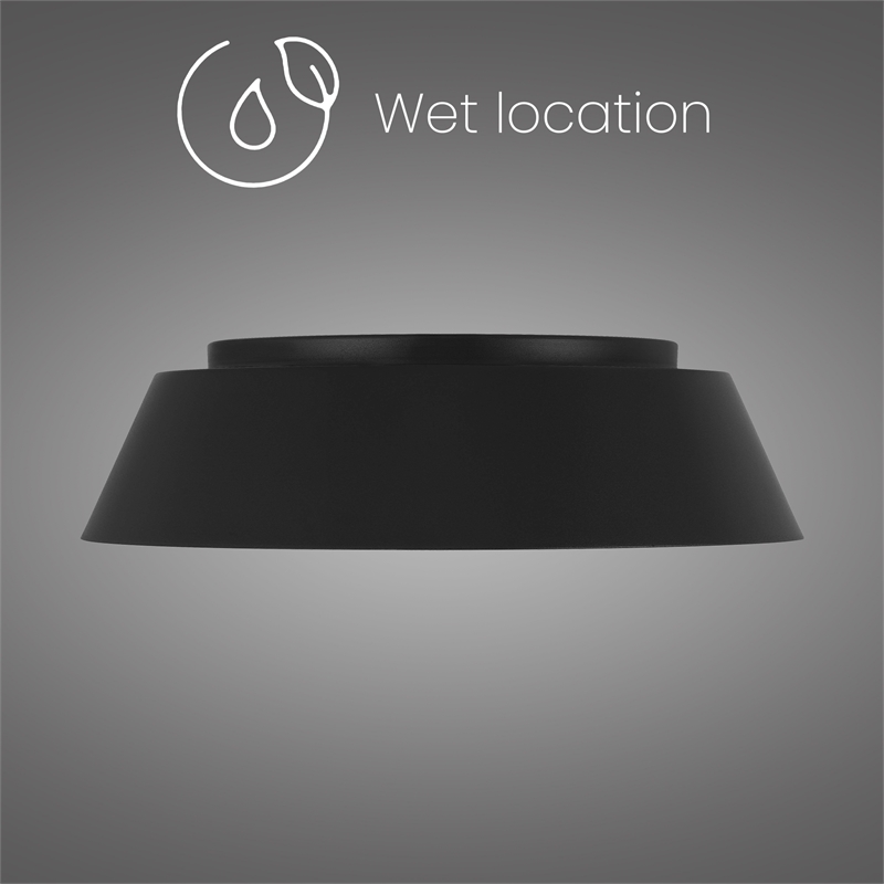 Alteck Pez 15 inch LED Outdoor Flush Mount