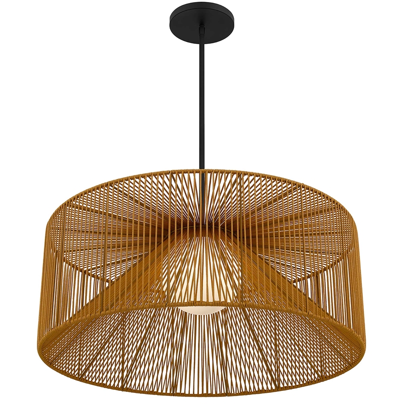 Alteck Key west 30 inch LED Outdoor Pendant in Black