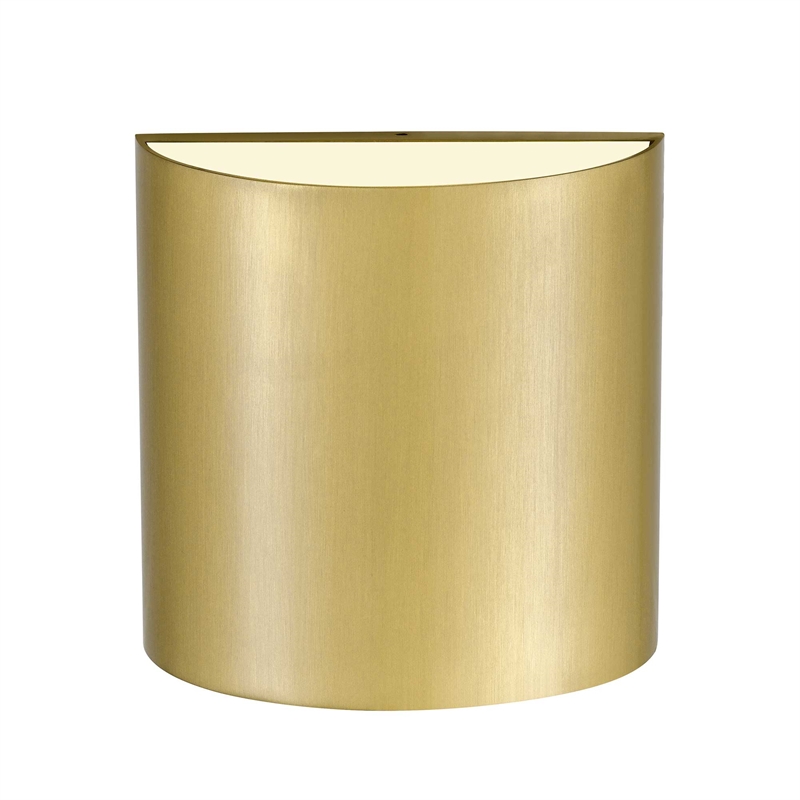 Alteck Veil  LED Outdoor Wall Light in Brass