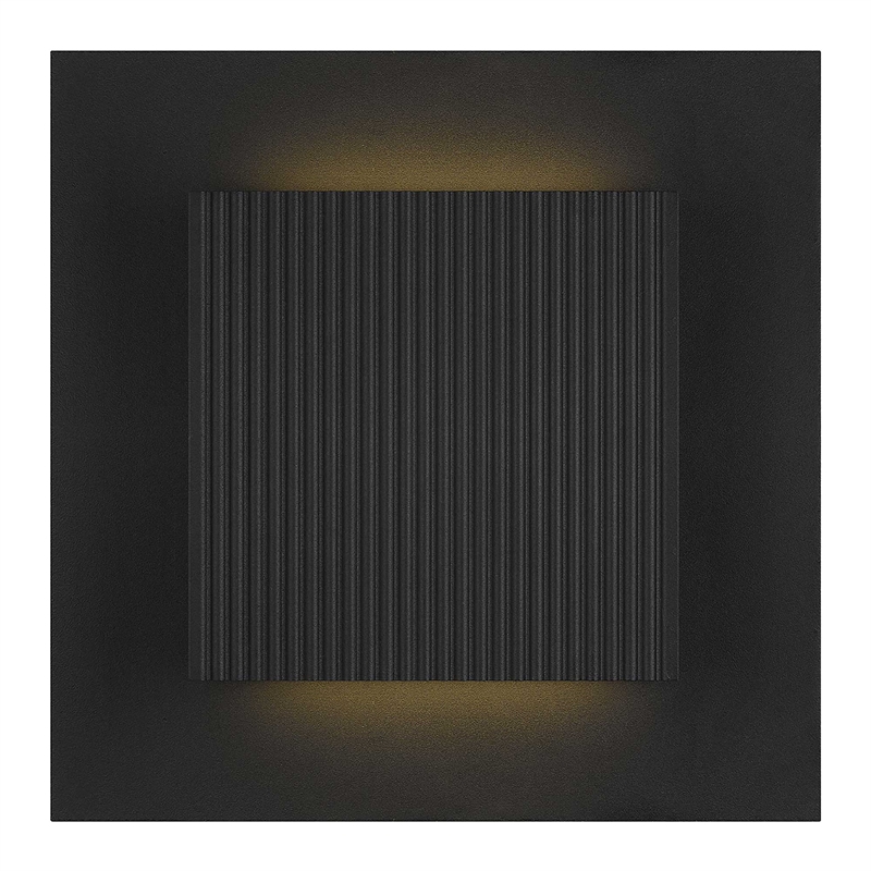 Alteck Miami 10.25 inch  LED Outdoor Wall Light in Black