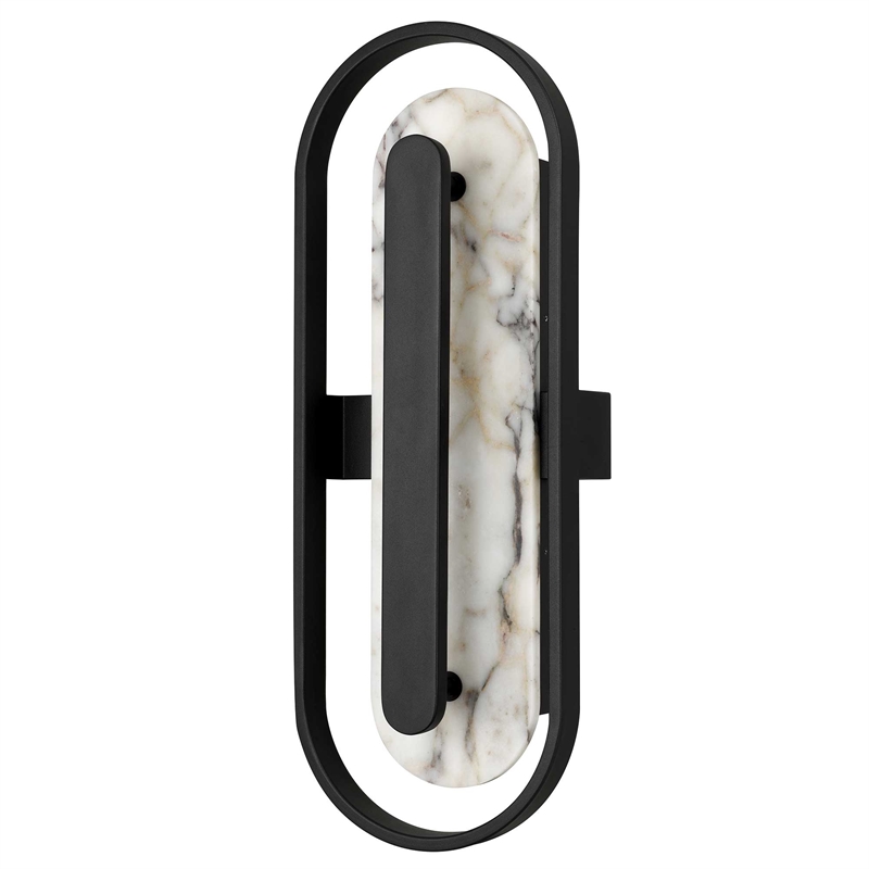 Alteck Roundabout 22 inch  LED Outdoor Wall Light in Brass