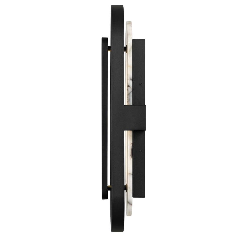 Alteck Roundabout 22 inch  LED Outdoor Wall Light in Brass