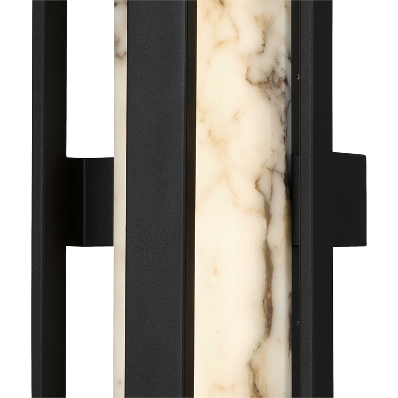 Alteck Roundabout 22 inch  LED Outdoor Wall Light in Brass