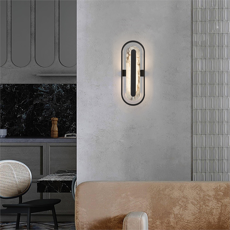 Alteck Roundabout 22 inch  LED Outdoor Wall Light in Brass