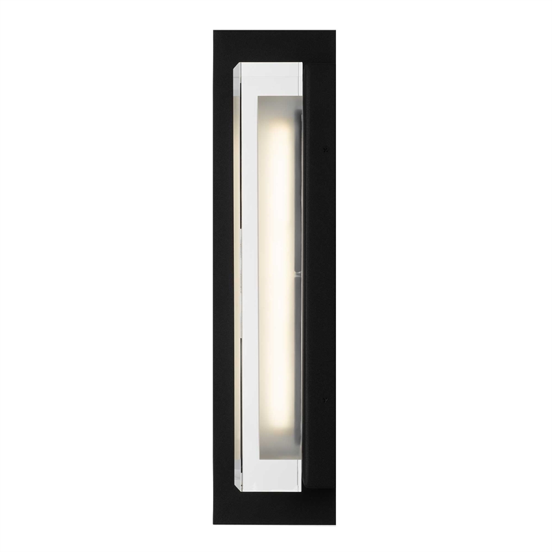 Alteck Avani 14.5 inch Aluminum LED Outdoor Wall Light Black