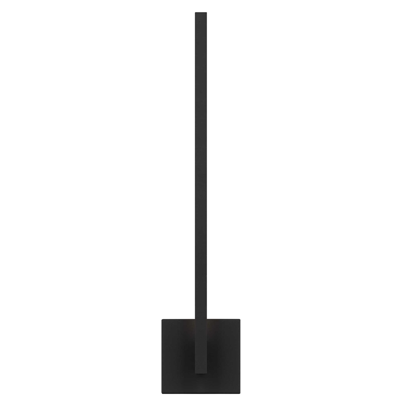 Alteck Lana 24 inch Aluminum LED Outdoor Wall Light Black