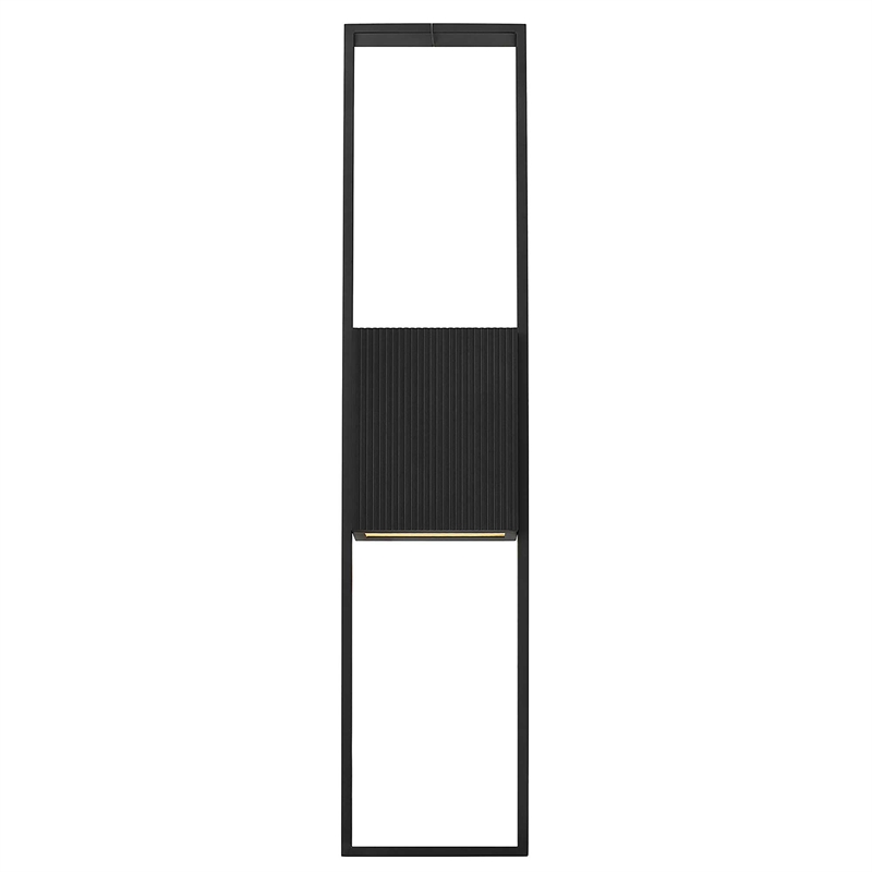 Alteck Miami 32 inch Aluminum LED Outdoor Wall Light Black
