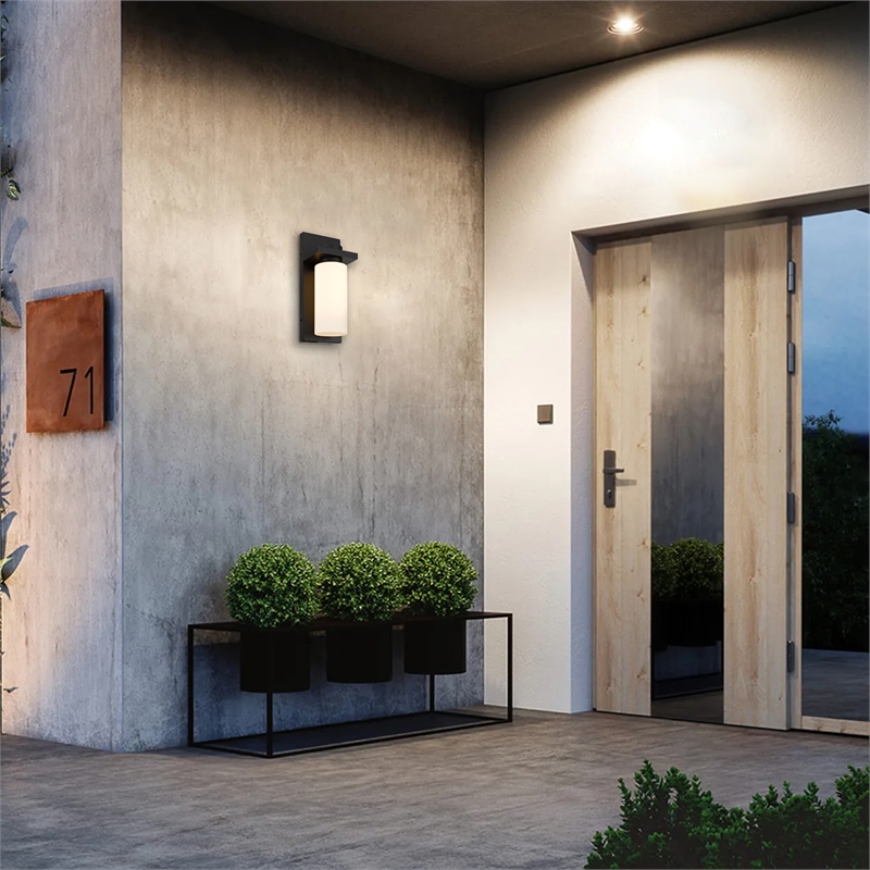 Alteck Kast 19 inch Aluminum LED Outdoor Wall Light Dark Bronze