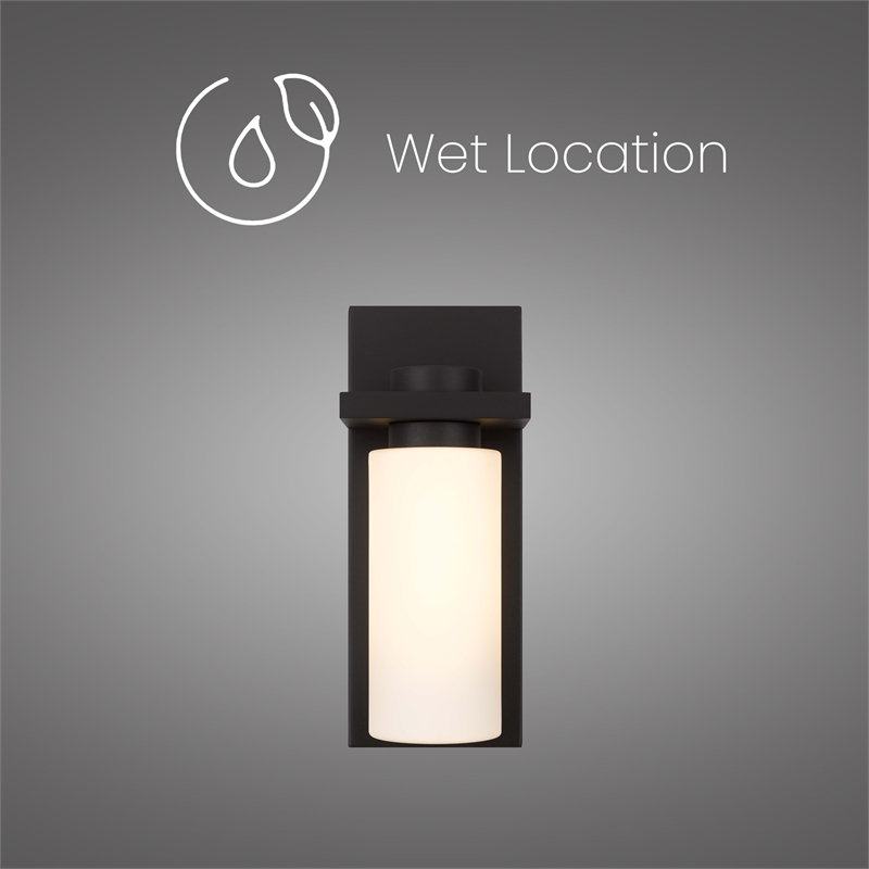 Alteck Kast 19 inch Aluminum LED Outdoor Wall Light Dark Bronze