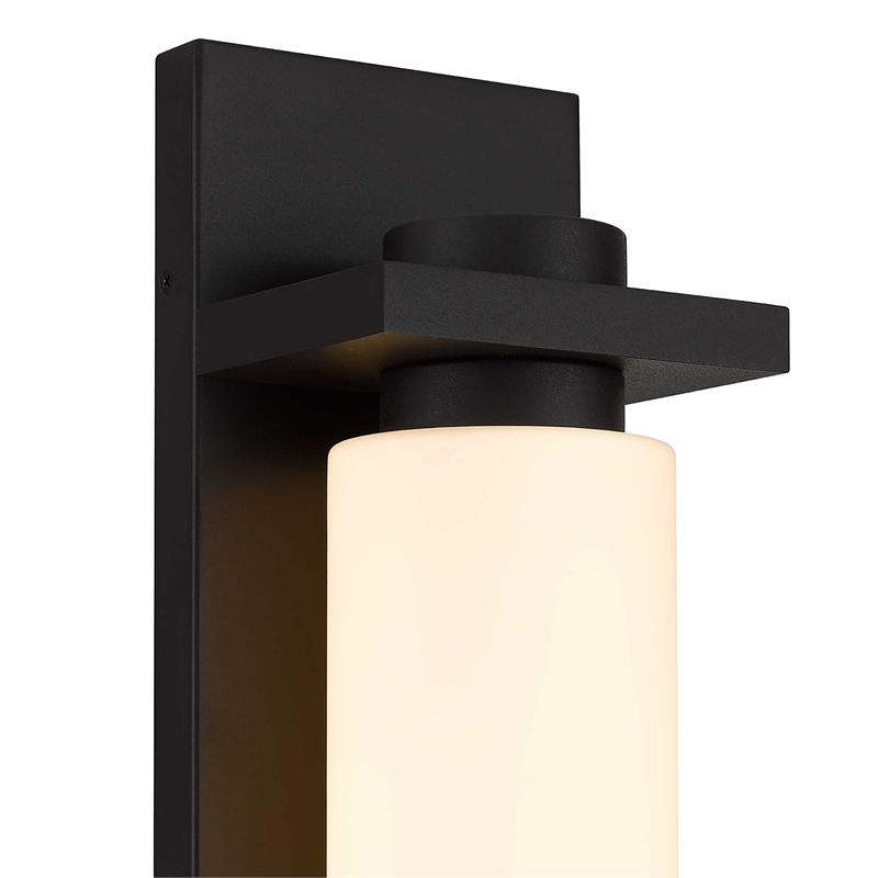 Alteck Kast 14 inch Aluminum LED Outdoor Wall Light Dark Bronze