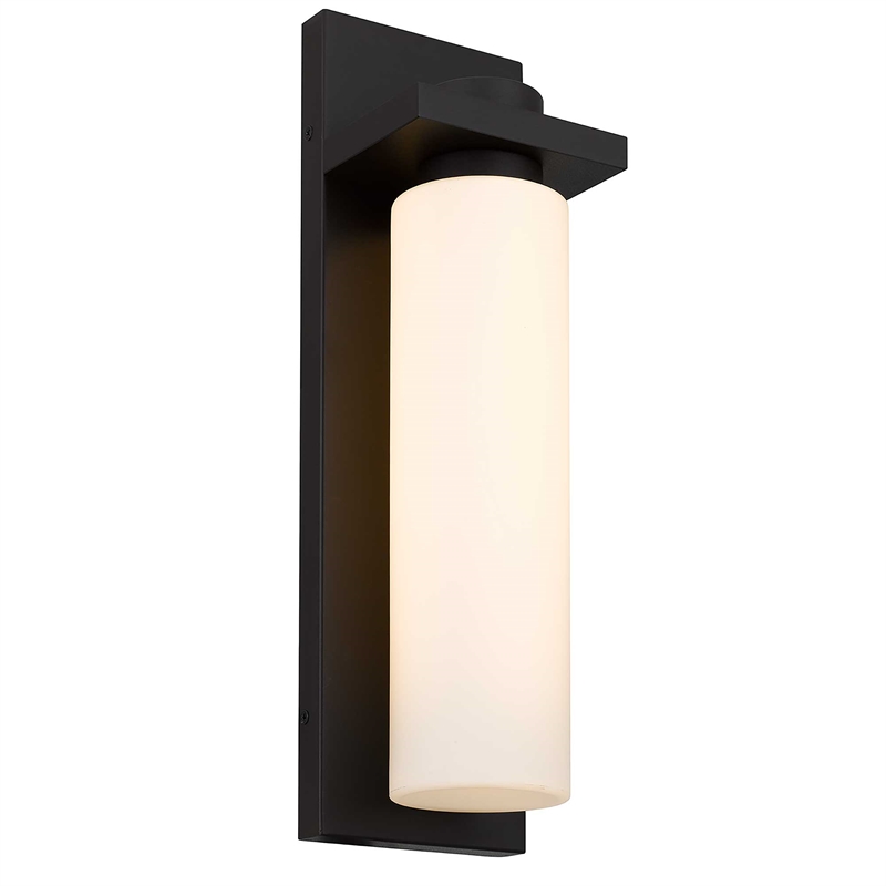 Alteck Kast 14 inch Aluminum LED Outdoor Wall Light Dark Bronze