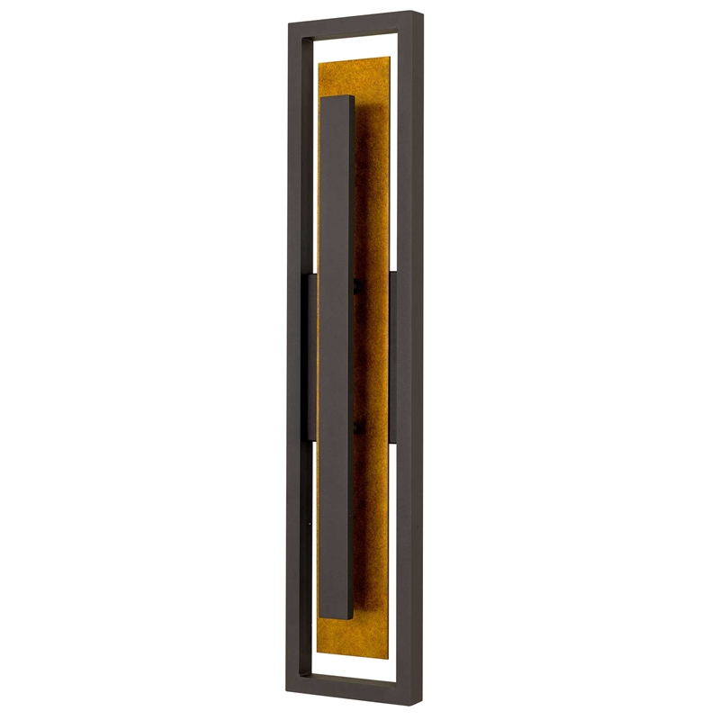 Alteck Panels 32 inch  LED Outdoor Wall Light in Bronze