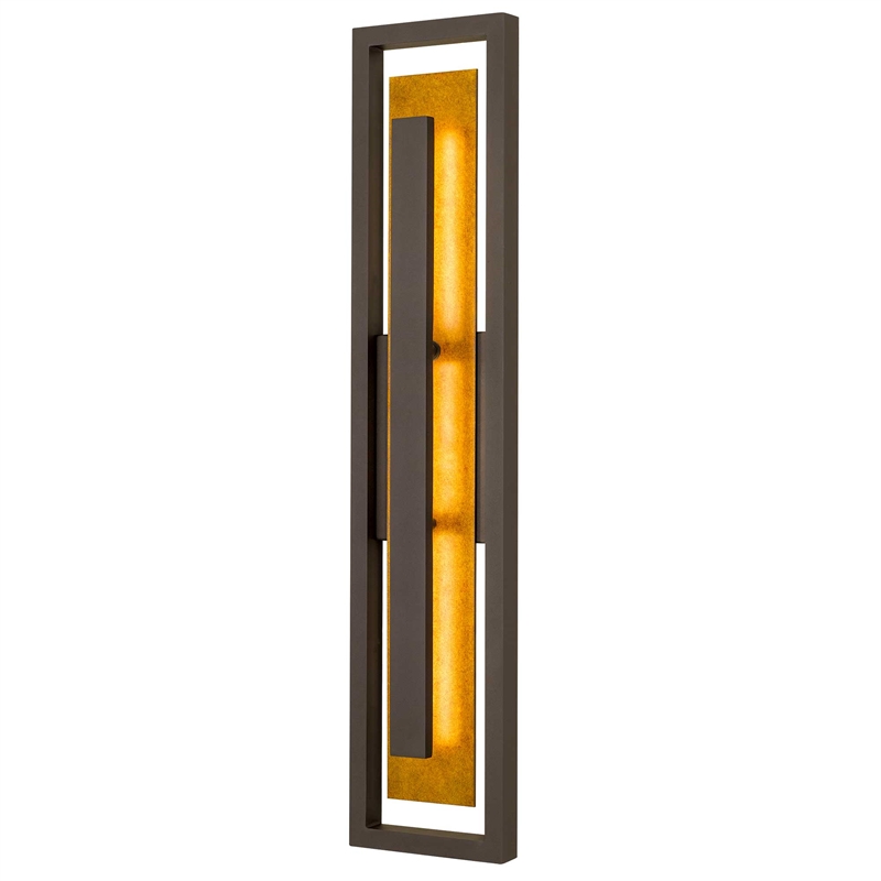 Alteck Panels 32 inch  LED Outdoor Wall Light in Bronze