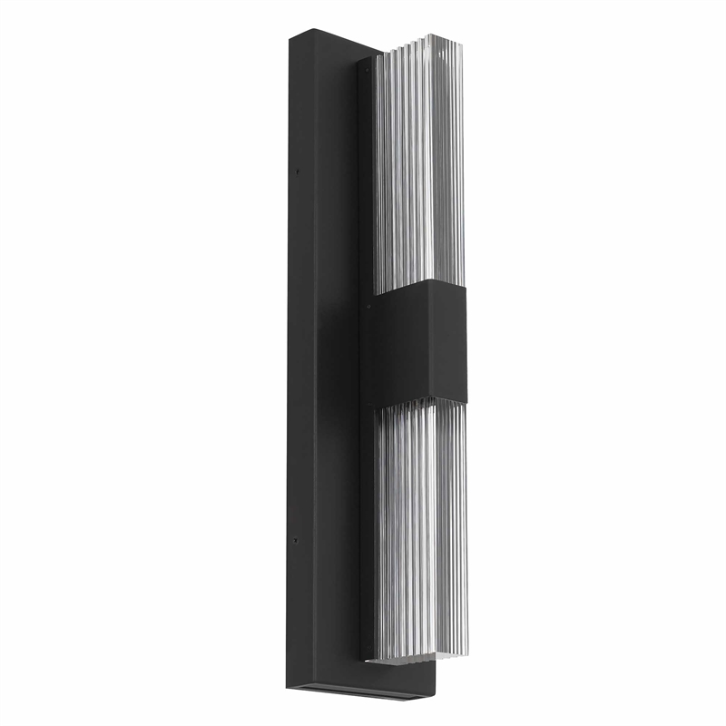 Alteck Arles 18 inch Aluminum and Acrylic LED Outdoor Wall Light