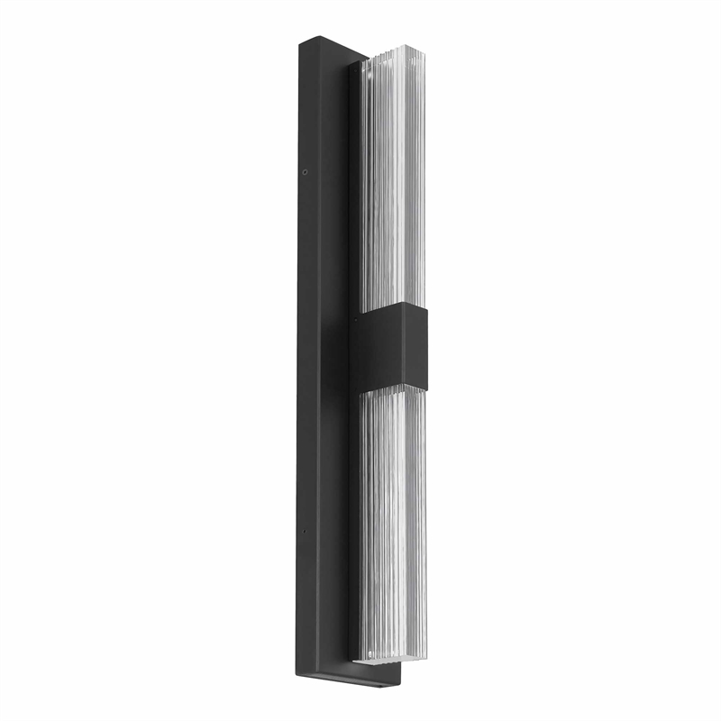 Alteck Arles 25 inch Aluminum and Acrylic LED Outdoor Wall Light