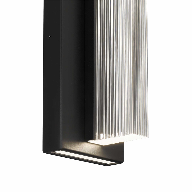 Alteck Arles 25 inch Aluminum and Acrylic LED Outdoor Wall Light