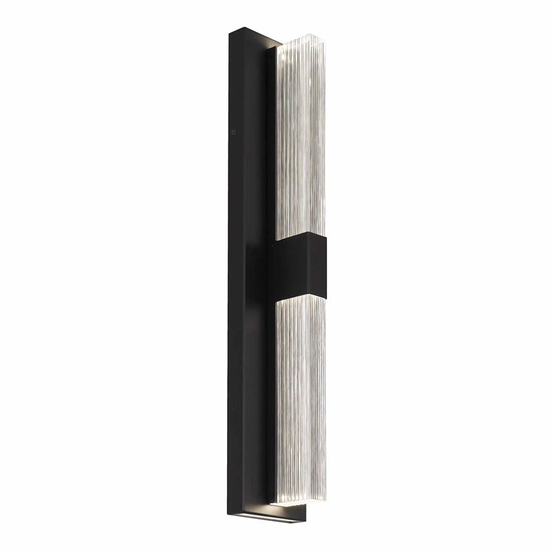Alteck Arles 25 inch Aluminum and Acrylic LED Outdoor Wall Light