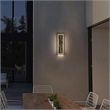 Alteck Zoey 18 inch Aluminum and Marble LED Outdoor Wall Light