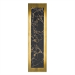 Alteck Zoey 24 inch Aluminum and Marble LED Outdoor Wall Light