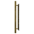 Alteck Zoey 24 inch Aluminum and Marble LED Outdoor Wall Light