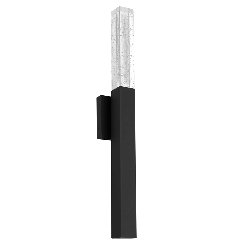 Alteck Folio 32 inch Aluminum LED Outdoor Wall Light Black
