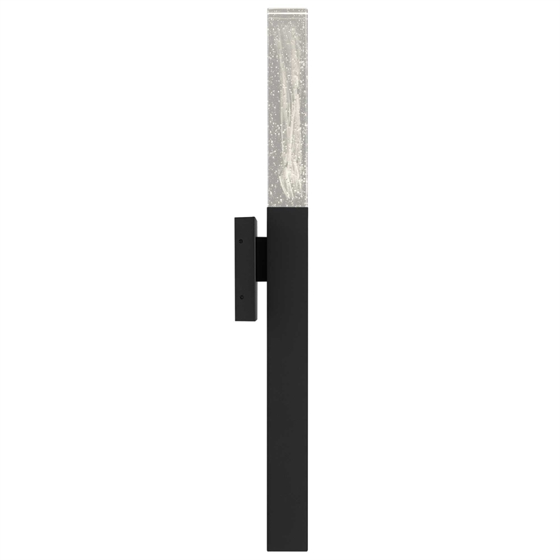 Alteck Folio 32 inch Aluminum LED Outdoor Wall Light Black