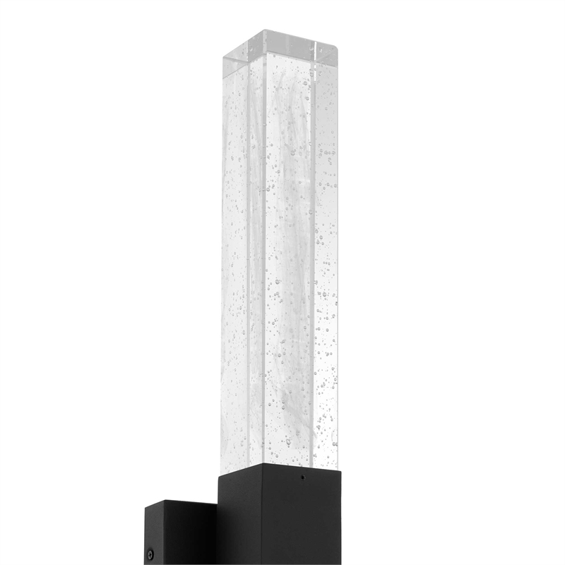 Alteck Folio 32 inch Aluminum LED Outdoor Wall Light Black