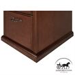 Ashford & Sons Transitional 2-Drawer Wood File Cabinet in Oak