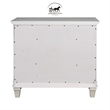 Ashford & Sons Wood Lateral File With Locking Legal/Letter File Drawer in White