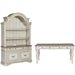 3 Piece Desk, Credenza & Hutch