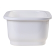 Small Rectangular Fireclay Undermount or Drop In Prep / Bar Sink