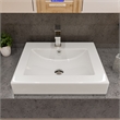 ALFI brand AB1229-PC Polished Chrome Square Single Lever Bathroom Faucet