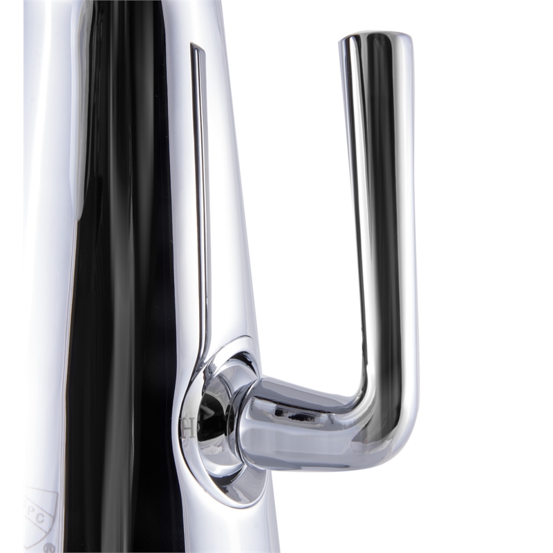 AB1792-PC Polished Chrome Single Hole Tall Cone Waterfall Bathroom Faucet