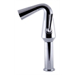 AB1792-PC Polished Chrome Single Hole Tall Cone Waterfall Bathroom Faucet