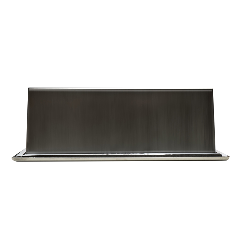 ALFI brand ABN1212-BSS 12 x 12 Stainless Steel Square Bath Shower Niche