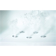 EAGO AM152ETL-6 6 ft Clear Rectangular White Acrylic Whirlpool Bathtub