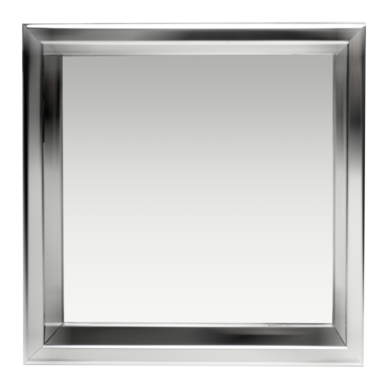 ALFI brand ABN1212-PSS 12 x 12 Stainless Steel Square Bath Shower Niche