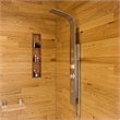 ALFI brand ABSP10 Modern Stainless Steel Shower Panel with 4 Body Sprays