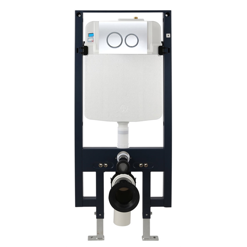 EAGO PWG380-PC Wall Mounted Toilet Tank Carrier for WD101 + WD332 + WD333