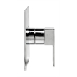 ALFI brand AB6701-PC Chrome Modern Square Pressure Balanced Shower Mixer