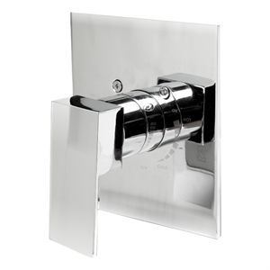 ALFI brand AB6701-PC Chrome Modern Square Pressure Balanced Shower Mixer