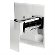 ALFI brand AB6701-PC Chrome Modern Square Pressure Balanced Shower Mixer