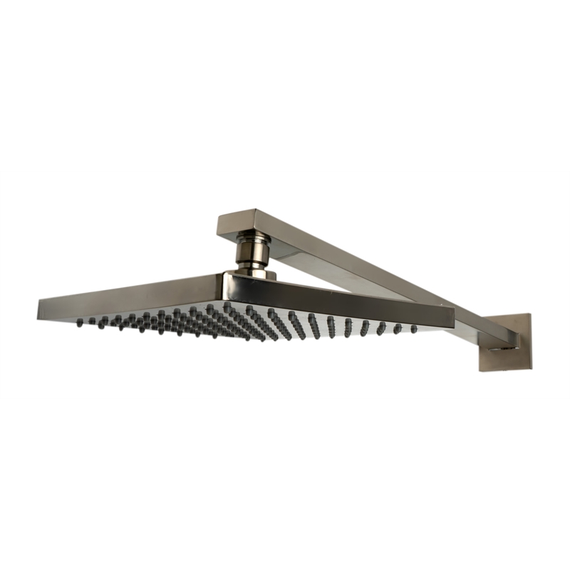 ALFI brand AB2287-BN Nickel 3 Way Thermostatic Shower Set with Body Sprays