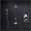 ALFI brand AB2545-PC Polished Chrome Round Style 2 Way Thermostatic Shower Set