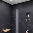 ALFI brand AB2545-PC Polished Chrome Round Style 2 Way Thermostatic Shower Set