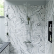 ALFI brand AB2862-PC Chrome Square Style Thermostatic Exposed Shower Set