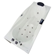 EAGO AM189ETL-R 6 ft Left Drain White Acrylic Whirlpool Bathtub w Fixtures