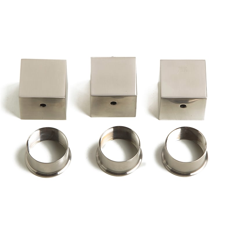 ALFI brand AB2901-BN 4-Way Thermostatic Valve Shower Mixer /w Square Knobs