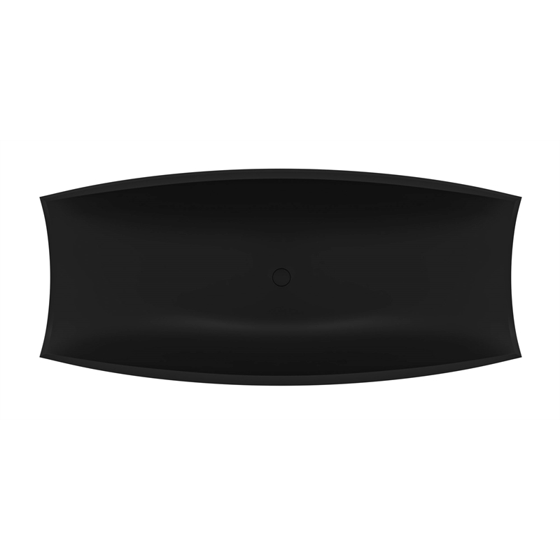 ALFI brand HammockTub2-BM Black Matte 71