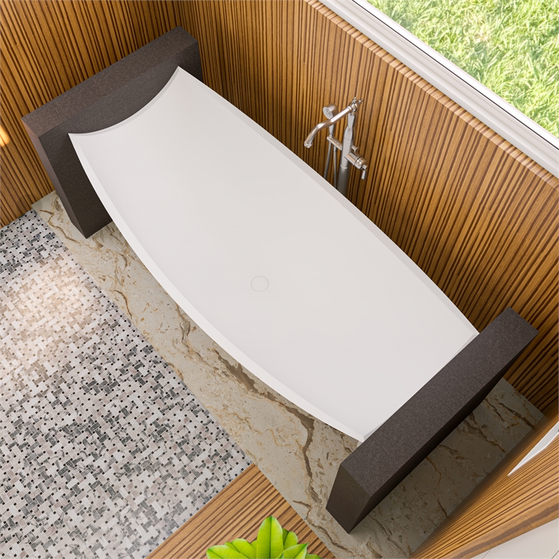 ALFI brand HammockTub2-WM White Matte 71